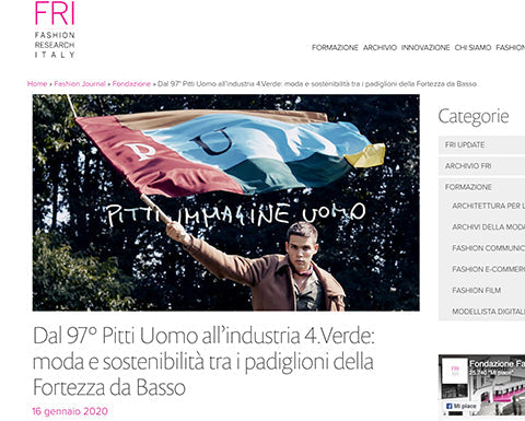 FR · VOM 97. PITTI UOMO ZUR 4.VERDE INDUSTRY