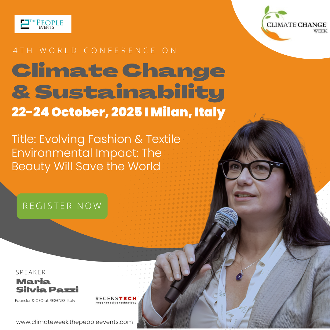 REGENESI AT THE “4TH WORLD CONFERENCE ON CLIMATE CHANGE & SUSTAINABILITY 2025: WHEN BEAUTY BECOMES ACTION AND INSPIRATION”