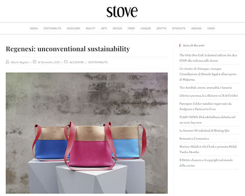 STOVE MAGAZINE · REGENESI: UNCONVENTIONAL SUSTAINABILITY