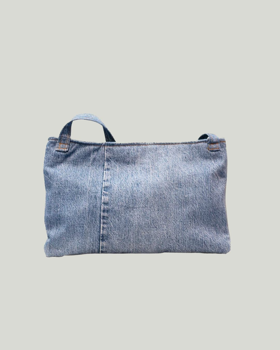 REGENERATE YOUR JEANS DENIM MINI SHOULDER BAG