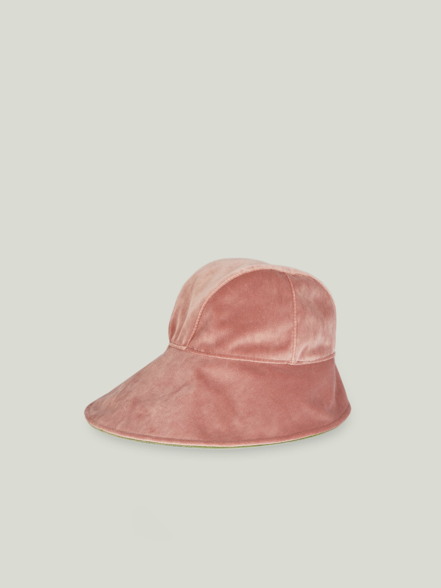 Cloche powder pink/sage
