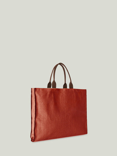 TERRACOTTA MAXI SHOPPER